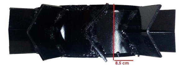 Çapa Makineleri Demir Teker 24 x 8,5 cm Set 2 Adet - 3