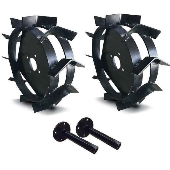 Taral 210M Çapa Makinası Demir Teker Ve Aks Takımı