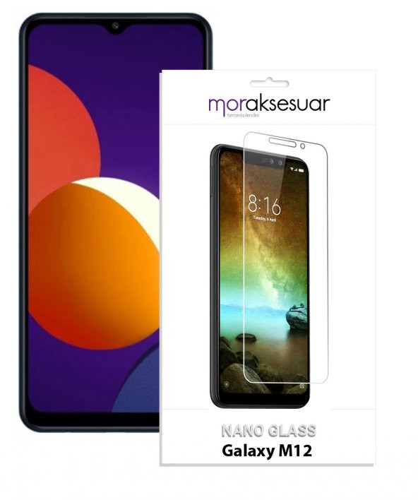 Samsung Galaxy M12 Nano Kırılmaz Cam Ekran Koruyucu Esnek