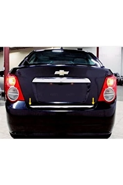 Chevrolet Aveo Sedan Krom Bagaj Alt Çıtası 2012 Üzeri P. Çelik ürün görseli