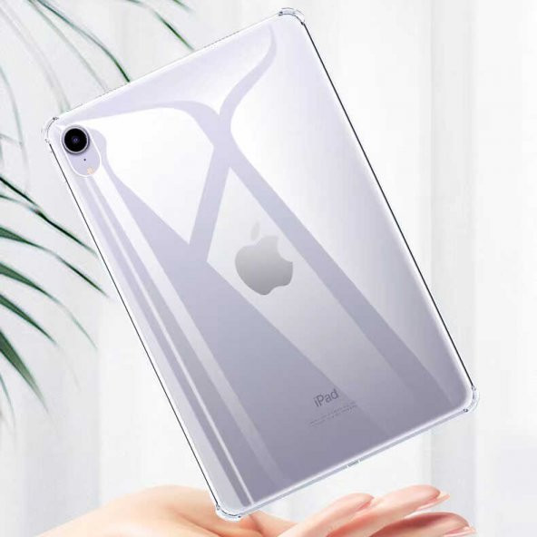 Apple iPad Mini 2021 (6.Nesil) Kılıf Köşe Korumalı Tablet Nitro Anti Shock Silikon Kapak - 3