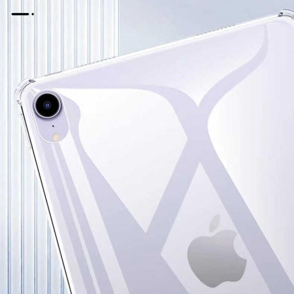 Apple iPad Mini 2021 (6.Nesil) Kılıf Köşe Korumalı Tablet Nitro Anti Shock Silikon Kapak - 4