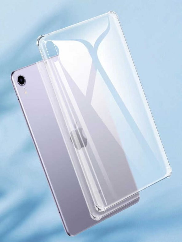 Apple iPad Mini 2021 (6.Nesil) Kılıf Köşe Korumalı Tablet Nitro Anti Shock Silikon Kapak - 5