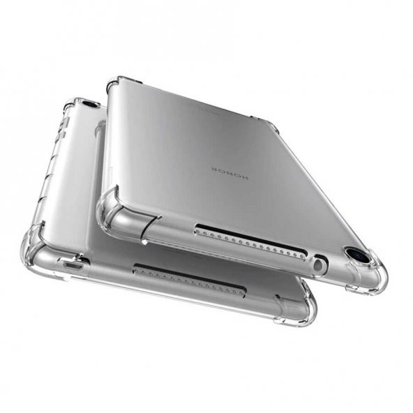 Apple iPad Pro 12.9 2021 (5.Nesil) Kılıf Köşe Korumalı Tablet Nitro Anti Shock Silikon Kapak - 12