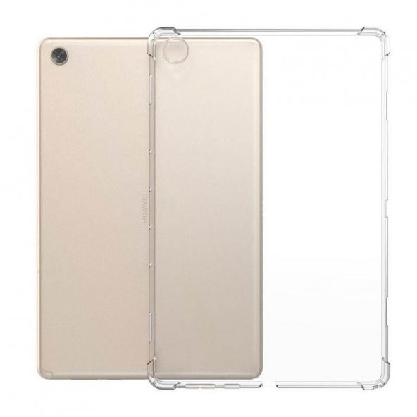 Huawei MatePad T8 Kılıf Köşe Korumalı Tablet Nitro Anti Shock Silikon Kapak - 1