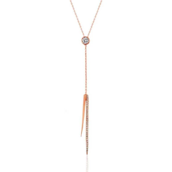 925 Ayar Gümüş Çubuk Kadın Gümüş Kolye ürün görseli