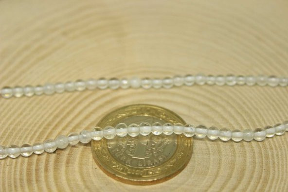 Kristal Kuvars Taşı Dizi 3mm - 2