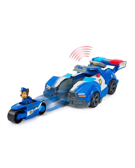 Paw Patrol The Movie 2si 1 Arada Chase in Dönüşebilen Işıklı Şehir Aracı - 4