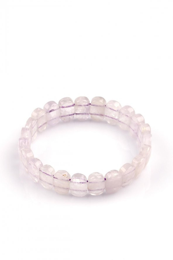 Ametrin Doğal Taş Bileklik 9 x 14 mm Özel Kesim - Resim 2