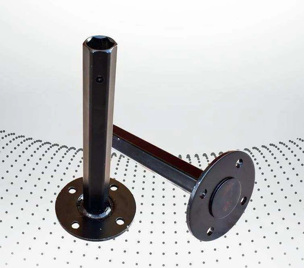 Çapa Tekeri Sabit Aks Mili Takım 23 mm