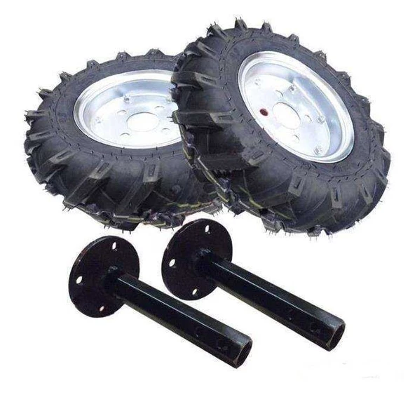 Çapa Makinası Havalı Teker Ve Aks Takım 22 mm