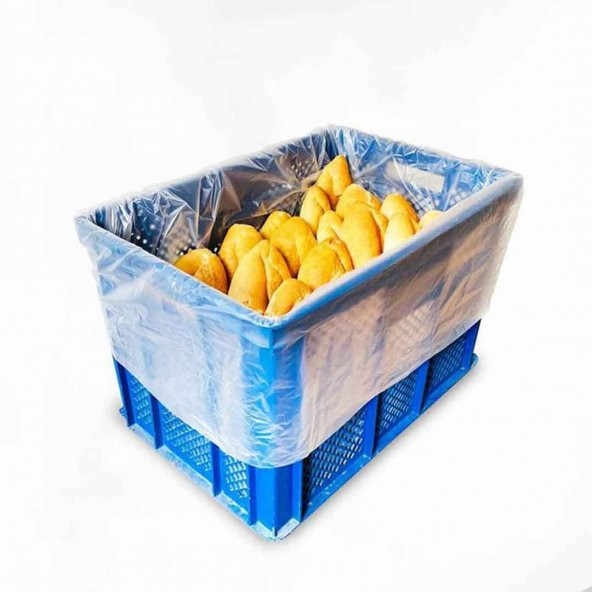 50x70 KASA TORBASI, 500 ADET HARMAN SERA PLASTİK KÖRÜKLÜ KOLİ TORBASI, SALATALIK PATLICAN MEYVE SEBZE KORUMA TORBASI, KASA POŞETİ, EKMEK KASASI POŞETİ - 3