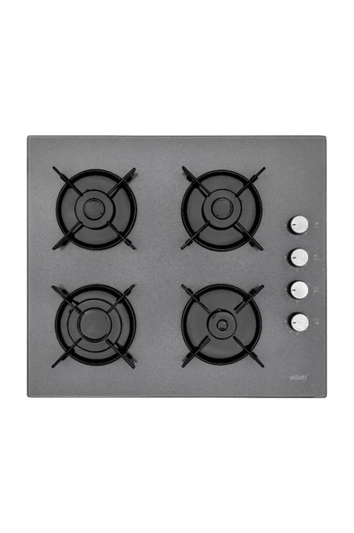 Eminçelik EC-AH 1240 GG60 ENG Gri Ankastre  Cam Ocak - 2