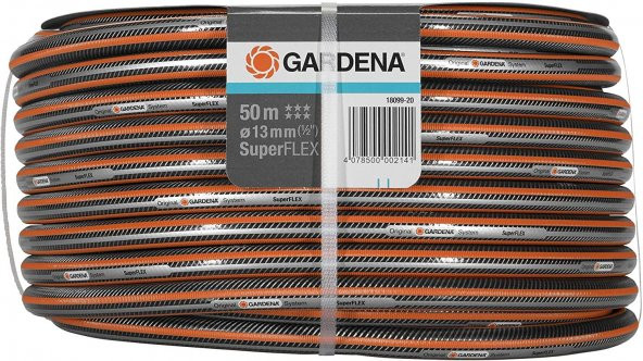 Gardena 18099 Premium SuperFlex Hortum 50 metre - 1/2" - 6