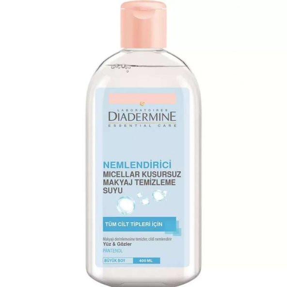 Diadermine Nemlendirici Micellar Kusursuz Makyaj Temizleme Suyu 400 ml