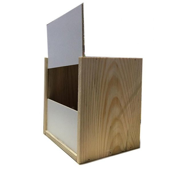 Evcilal Muhabbet Kuşu Tahta Yuvalık - 6