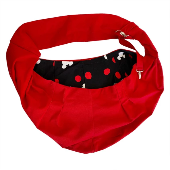 Kedi Taşıma Çantası - Kırmızı - 2