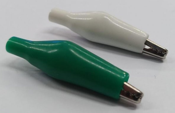 Krokodil Küçük Beyaz+Yeşil - 5 Takım