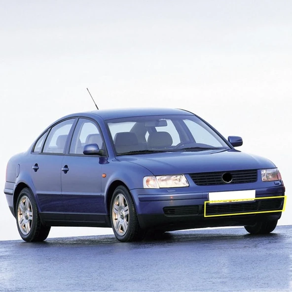 VW Passat B5 1997-2000 Ön Tampon Sol Orta Izgara Uzun 3B0853677B