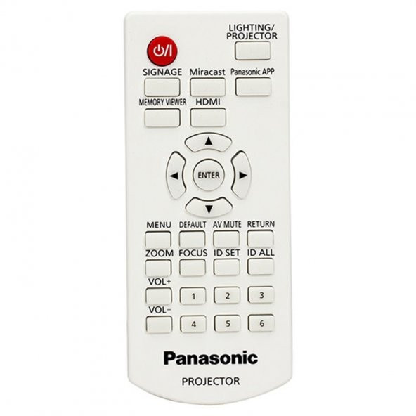 Panasonic Projeksiyon Kumandası 11517