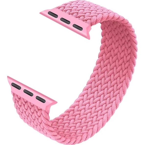 Gpack Apple Watch Series 8 41mm Kordon Naylon Solo Loop 135mm Small Krd 61 - Resim 6