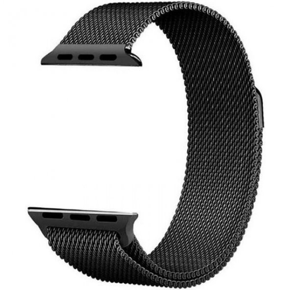 Gpack Apple Watch SE 2 2022 40mm Kordon Hasır Metal Örgülü Ayarlanabilir