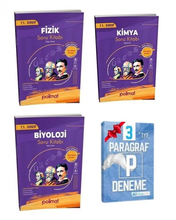 11.Sınıf Fizik Kimya Biyoloji Soru Bankası