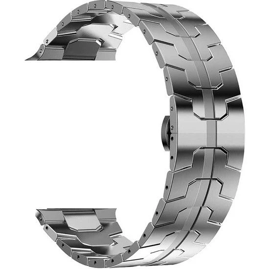 Gpack Apple Watch Series 8 45mm Kordon Titanium Alaşımlı Metal KRD 63 - 3