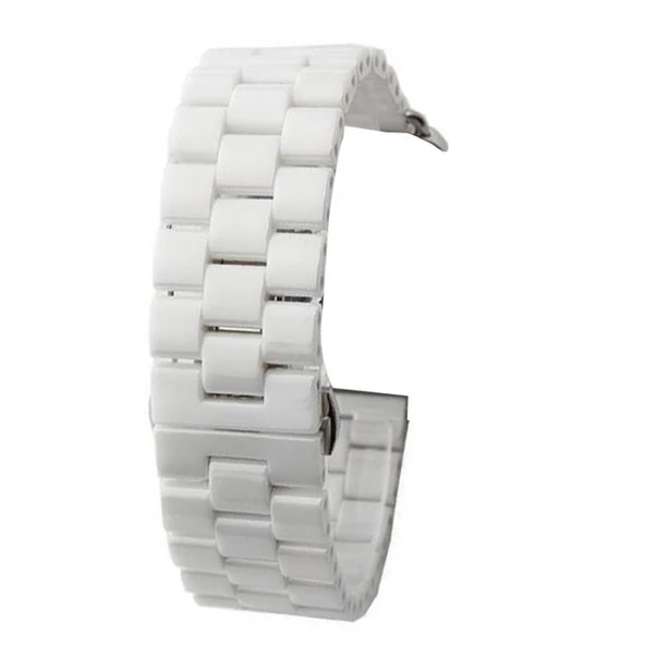 Gpack Apple Watch Series 8 41mm Kordon Parlak Seramik Kaplama Metal ZR - 4