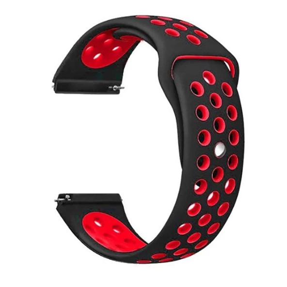 Gpack Garmin D2 Air Kordon Delikli Çift Renk Silikon - 6