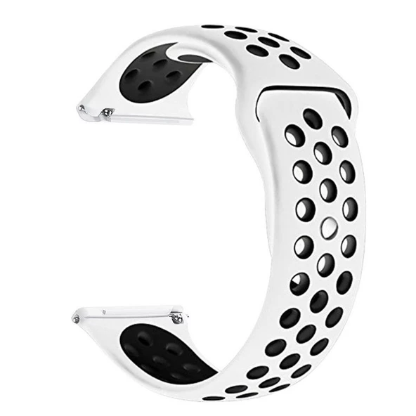 Gpack Garmin D2 Air X10 Kordon Delikli Çift Renk Silikon - 5