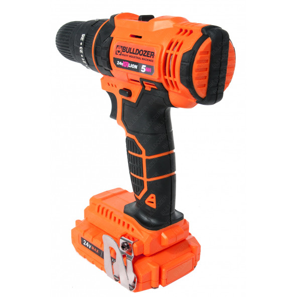 Bulldozer Maximum 36 Parça Setli Darbeli Akülü Vidalama Şarjlı Matkap - 4