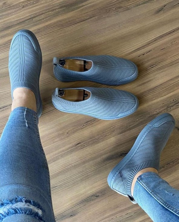 LP %100 Triko Erkek Yazlık Rahat Günlük Sneaker Ayakkabı - 2