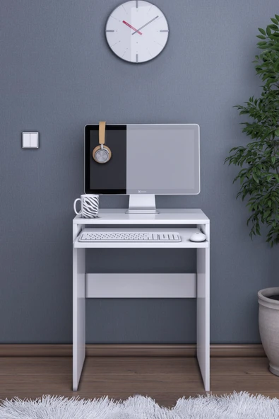 ABETE MOBİLYA Eko Çalışma Masası / Beyaz - 2