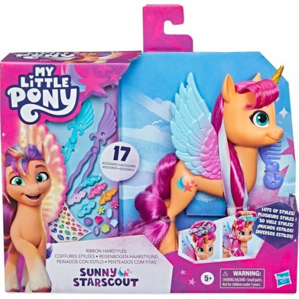 My Little Pony Kurdele Saç Tasarımlı Sunny F3873 Lisanslı Ürün