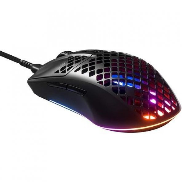 SteelSeries Aerox 3 2022 Onyx RGB Kablolu Gaming Mouse - 2