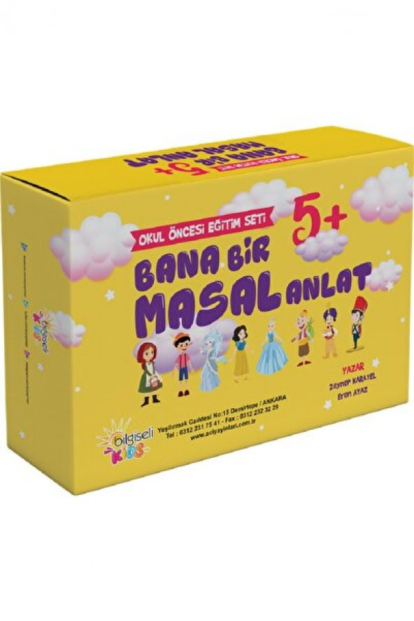 Bana Bir Masal Anlat  Okul Öncesi Eğitim Seti 5 + Yaş