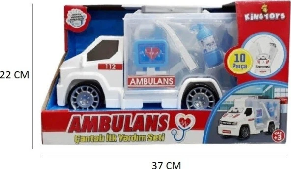 Ambulans Ilk Yardım Çantalı Seti  0511