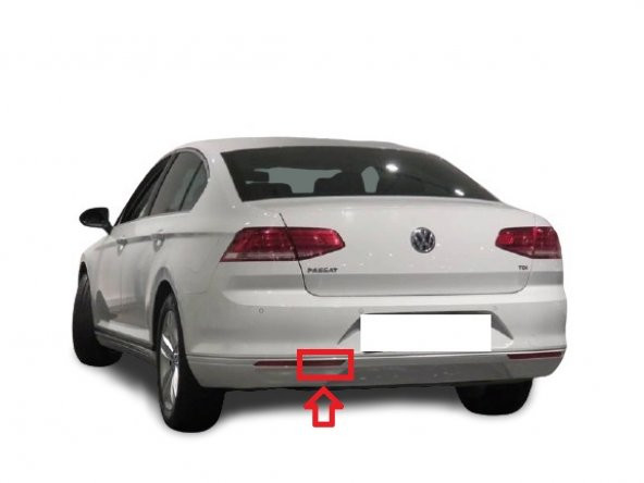 PASSAT 2015-2018 SOL İÇ ARKA TAMPON REFLEKTÖRÜ