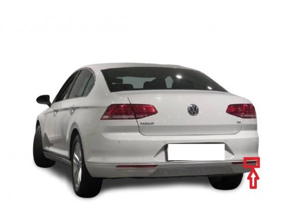 PASSAT 2015-2020 SAĞ DIŞ ARKA TAMPON REFLEKTÖRÜ