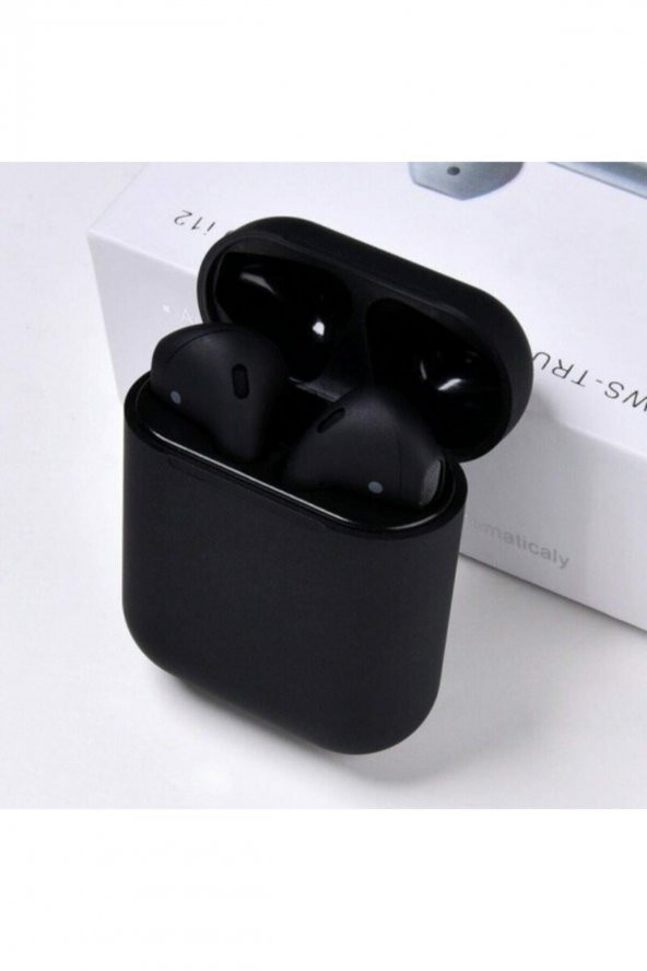 MAT SİYAH BLUETOOTH V5 İNPODS KULAKLIK ürün görseli