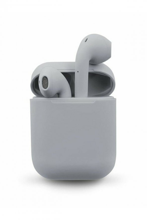 GRİ RENK BLUETOOTH V5 İNPODS KULAKLIK - Resim 2