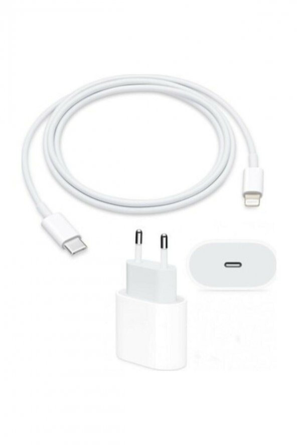 iPhone Uyumlu 20W Adaptör ve  1Metre Type-c Kablo