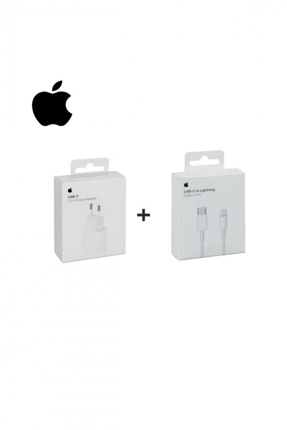 iPhone Uyumlu 20W Adaptör ve  1Metre Type-c Kablo - 2