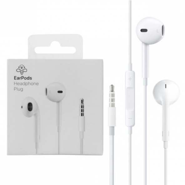 Earpods Headphone Plug 3.5 mm Jaklı Kulaklık - 2