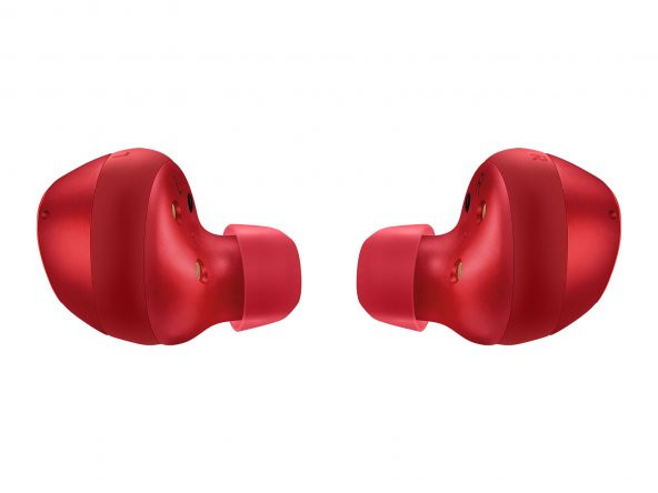 Samsung Uyumlu Galaxy Buds+ Kırmızı Bluetooth Kulaklık - Resim 3
