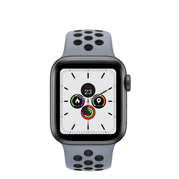 Apple Uyumlu Watch  7 Son Sürüm Nike 44 Siyah Akıllı Saat Giyilebilir Teknoloji  Android İos Uyumlu WatchOs - 7