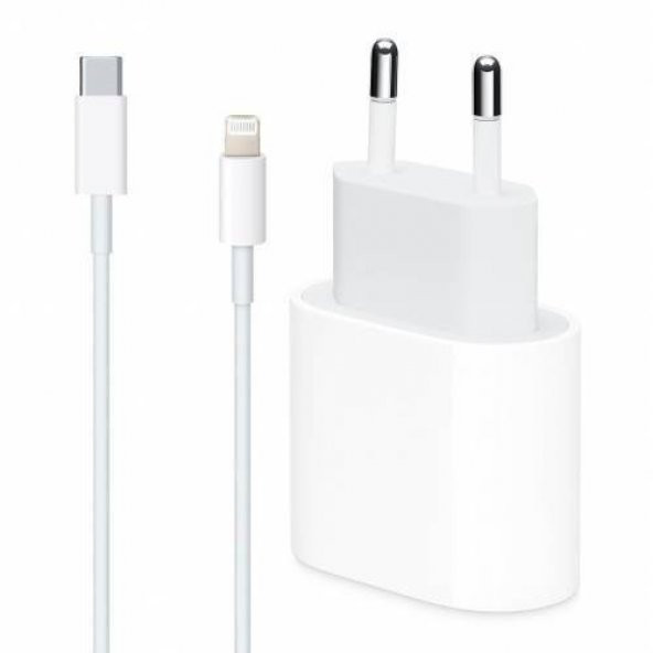 iPHONE Uyumlu 20W USB-C POWER ADAPTER USB-C TO LİGHTNİNG CABLE TO TYPC-E TO LİGHTNİNG 20WATT - 3