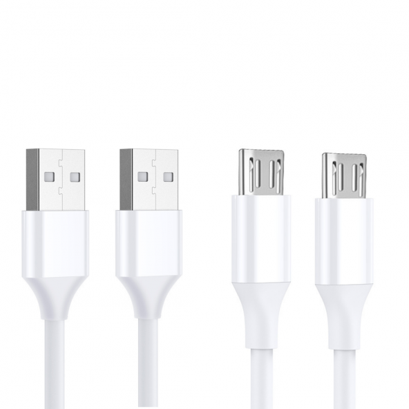 PL-S01 Data Cable Micro Şarj Kablosu 2 Li Set - 2