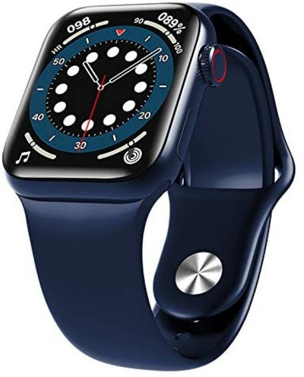 Full Ekran Smartwatch Mavi Akıllı Saat